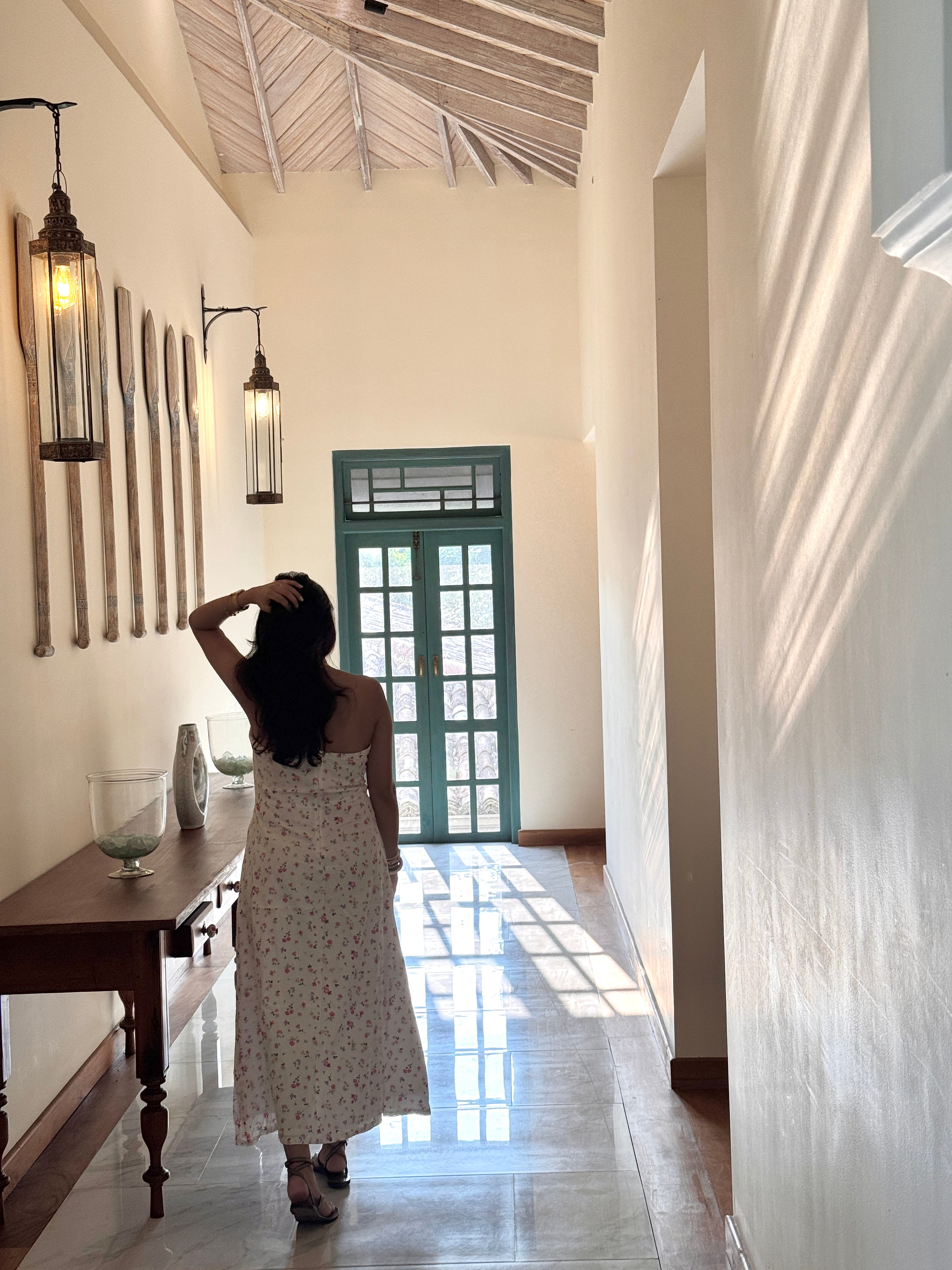 Blossom Breeze Halter Dress