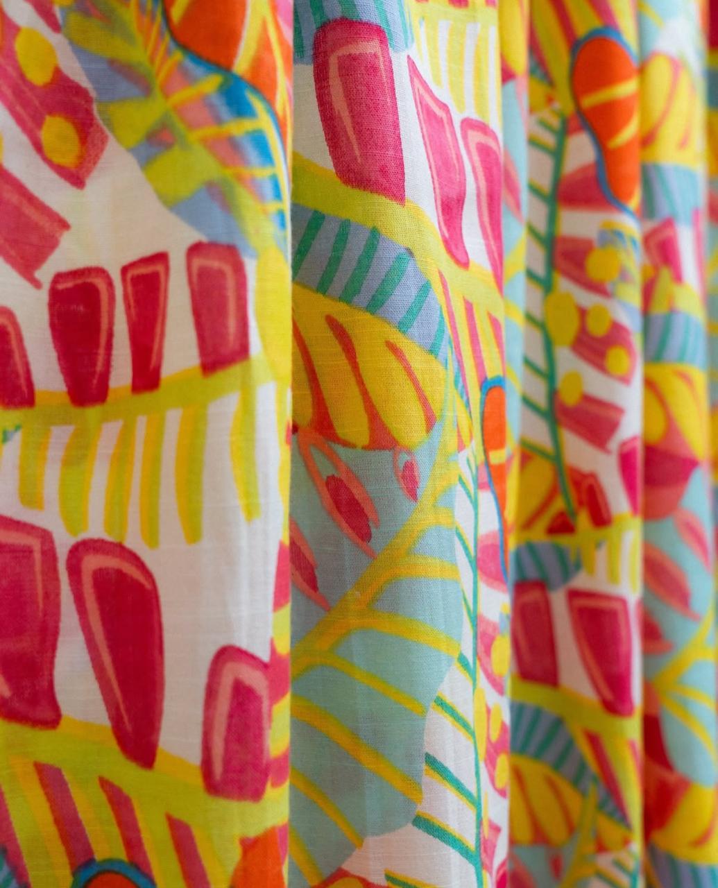 FloraPop A-Line Dress